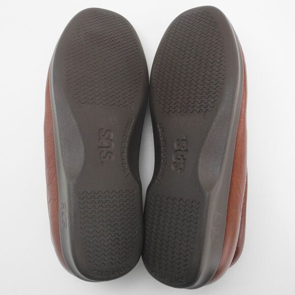 SAS Tripad Comfort Chestnut Brown Slip-On Leather Loafers - Women's Size 7.5 M - Picture 5 of 7